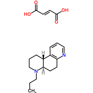 (4aR,10bR)-4-propyl-1,2,3,4,4a,5,6,10b-octahydro-4,7-phenanthroline (2E)-but-2-enedioate