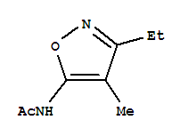 ISOXAZOLE,5-ACETAMIDO-3-ETHYL-4-METHYL-