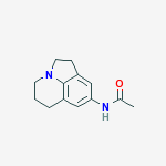 N-(1,2,5,6-tetrahydro-4H-pyrrolo[3,2,1-ij]quinolin-8-yl)acetamide