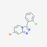 7-bromo-3-(2-chlorophenyl)-1,2,4-Triazolo[4,3-a]pyridine