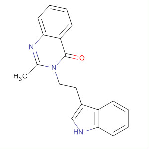 4(3H)-Quinazolinone, 3-[2-(1H-indol-3-yl)ethyl]-2-methyl-