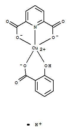 2,6-Pyridinedicarboxylicacid, copper complex