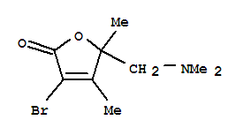 3-bromo-5-[(dimethylamino)methyl]-4,5-dimethylfuran-2(5H)-one