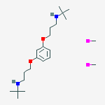 IODOMETHANE; 2-METHYL-N-[3-[3-[3-(TERT-BUTYLAMINO)PROPOXY]PHENOXY]PROPYL]PROPAN-2-AMINE