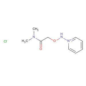 Pyridinium, 1-[[(dimethylamino)carbonyl]methoxyamino]-, chloride