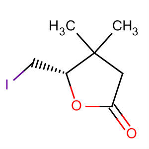2(3H)-Furanone, dihydro-5-(iodomethyl)-4,4-dimethyl-, (S)-