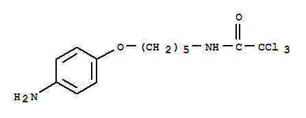 N-[5-(4-aminophenoxy)pentyl]-2,2,2-trichloroacetamide