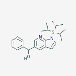 phenyl(1-(triisopropylsilyl)-1H-pyrrolo[2,3-b]pyridin-5-yl)methanol