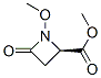2-AZETIDINECARBOXYLIC ACID 1-METHOXY-4-OXO-,METHYL ESTER,(R)-
