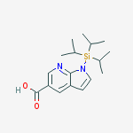 1-(triisopropylsilyl)-1H-pyrrolo[2,3-b]pyridine-5-carboxylic acid
