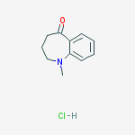 1-Methyl-3,4-dihydro-1H-benzo[b]azepin-5(2H)-one hydrochloride