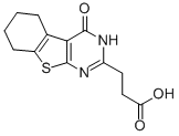 3-(4-OXO-3,4,5,6,7,8-HEXAHYDRO-BENZO[4,5]THIENO[2,3-D]PYRIMIDIN-2-YL)-PROPIONIC ACID