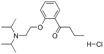 1-[2-[2-[bis(isopropyl)amino]ethoxy]phenyl]butan-1-one hydrochloride
