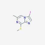 3-IODO-6-METHYL-8-(METHYLTHIO)IMIDAZO[1,2-A]PYRAZINE