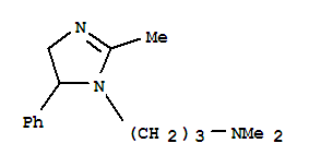 N,N-dimethyl-3-(2-methyl-5-phenyl-4,5-dihydro-1H-imidazol-1-yl)propan-1-amine