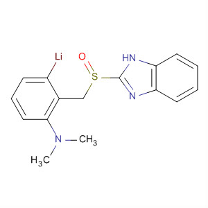 Benzenamine, 2-[(1H-benzimidazol-2-ylsulfinyl)methyl]-N,N-dimethyl-,lithium salt