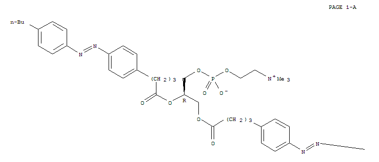 1,2-bis(4-(n-butyl)phenylazo-4-phenylbutyroyl)phosphatidylcholine