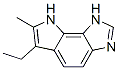 Pyrrolo[2,3-e]benzimidazole,6-ethyl-1,8-dihydro-7-methyl-