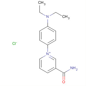 Pyridinium, 3-(aminocarbonyl)-1-[4-(diethylamino)phenyl]-, chloride
