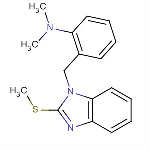 Benzenamine,N,N-dimethyl-2-[[2-(methylthio)-1H-benzimidazol-1-yl]methyl]-
