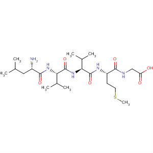 Glycine, N-[N-[N-(N-L-leucyl-L-valyl)-L-valyl]-L-methionyl]-