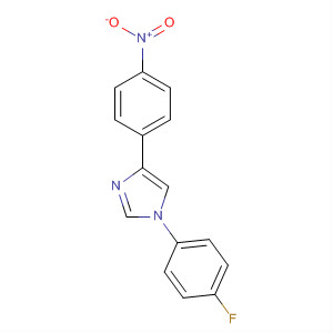 1H-Imidazole, 1-(4-fluorophenyl)-4-(4-nitrophenyl)-