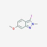 3-iodo-6-methoxy-2-methyl-2H-Indazole