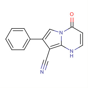 Pyrrolo[1,2-a]pyrimidine-8-carbonitrile, 1,4-dihydro-4-oxo-7-phenyl-