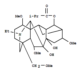 2H-12,3,6a-Ethanylylidene-7,9-methanonaphth[2,3-b]azocine,aconitane-7,8,14-triol deriv.