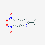 1H-Benzimidazole, 2-(1-methylethyl)-5,6-dinitro-