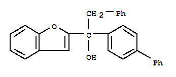 1-(1-benzofuran-2-yl)-1-biphenyl-4-yl-2-phenylethanol