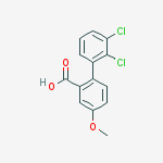 2-(2,3-dichlorophenyl)-5-methoxybenzoic Acid