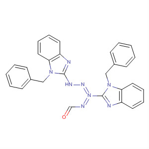 Diazenecarboxaldehyde, [1-(phenylmethyl)-1H-benzimidazol-2-yl]-,[1-(phenylmethyl)-1H-benzimidazol-2-yl]hydrazone