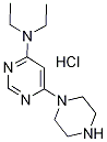 Diethyl-(6-piperazin-1-yl-pyriMidin-4-yl)-aMine hydrochloride, 98+% C12H22ClN5, MW: 271.79