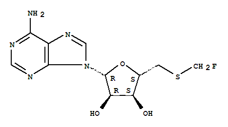 5-deoxy-5-((monofluoromethyl)thio)adenosine