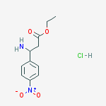 Ethyl 3-amino-3-(4-nitrophenyl)propanoate hydrochloride