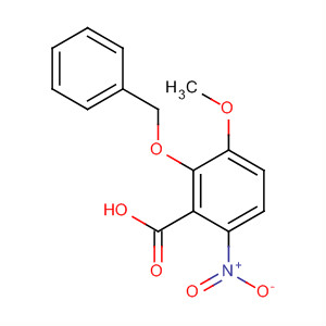 Benzoic acid, 3-methoxy-6-nitro-2-(phenylmethoxy)-