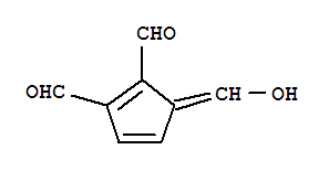 1,3-Cyclopentadiene-1,2-dicarboxaldehyde,5-(hydroxymethylene)-