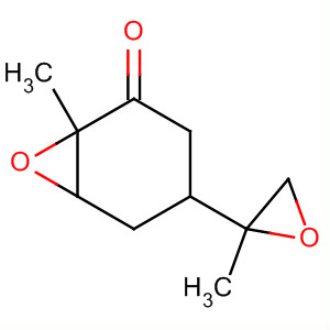 7-Oxabicyclo[4.1.0]heptan-2-one, 1-methyl-4-(2-methyloxiranyl)-