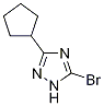 5-bromo-3-cyclopentyl-1H-1,2,4-triazole(SALTDATA: FREE)