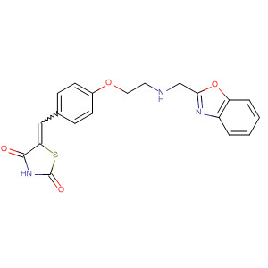 2,4-Thiazolidinedione,5-[[4-[2-(2-benzoxazolylmethylamino)ethoxy]phenyl]methylene]-