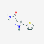 3-(Thiophen-2-yl)-1H-pyrazole-5-carboxaMide ,97%