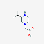 2-[(3s)-3-propan-2-ylpiperazin-1-yl]acetic Acid