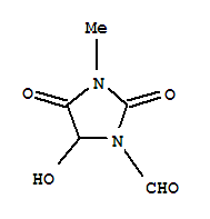 1-Imidazolidinecarboxaldehyde,5-hydroxy-3-methyl-2,4-dioxo-
