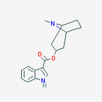 1H-Indole-3-carboxylic acid, 8-methyl-8-azabicyclo[3.2.1]oct-3-yl ester