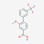 3-methoxy-4-[3-(trifluoromethyl)phenyl]benzoic Acid