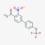 2-nitro-4-[4-(trifluoromethoxy)phenyl]benzoic Acid