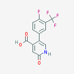 5-[4-fluoro-3-(trifluoromethyl)phenyl]-2-oxo-1h-pyridine-4-carboxylic Acid