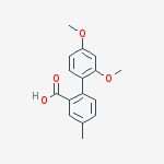 2-(2,4-dimethoxyphenyl)-5-methylbenzoic Acid