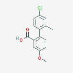 2-(4-chloro-2-methylphenyl)-5-methoxybenzoic Acid